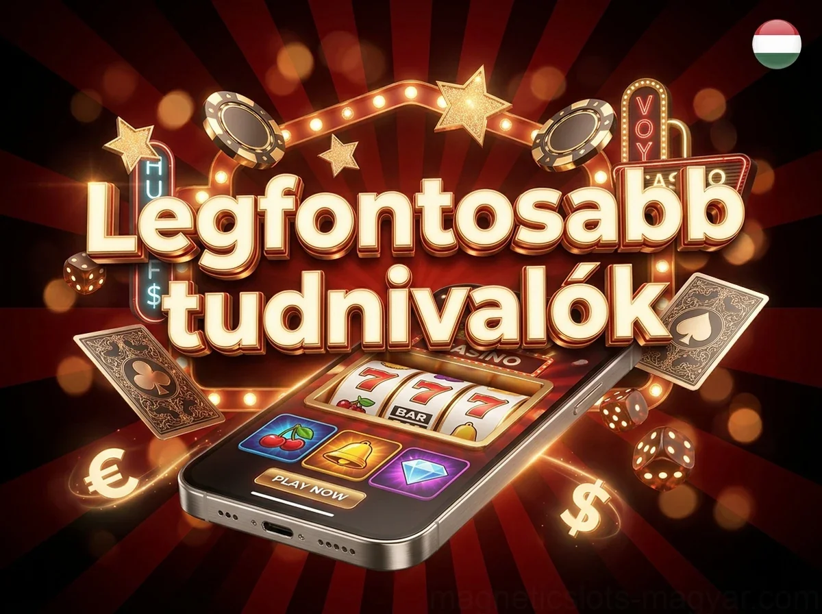 Legfontosabb tudnivalók